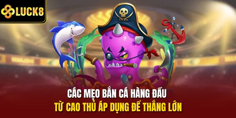 Các mẹo bắn cá hàng đầu từ cao thủ áp dụng để thắng lớn