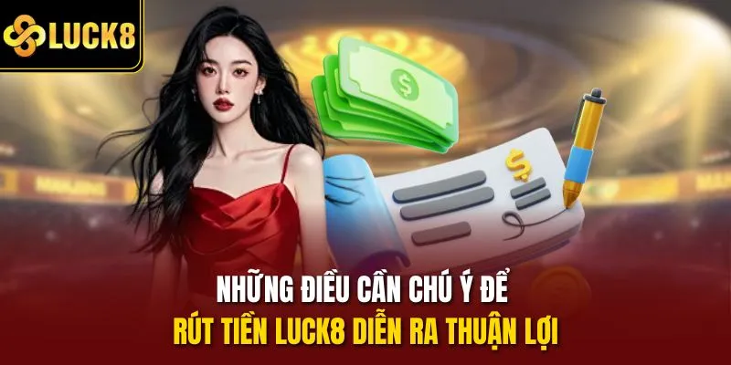 Những điều cần chú ý để rút tiền Luck8 diễn ra thuận lợi
